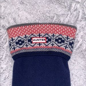 Hunter Wellies Fleece Socks